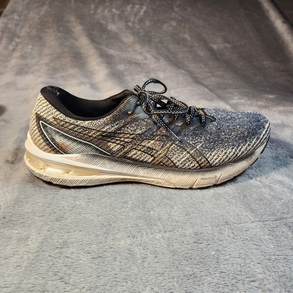 Asics Shoes Mens 12 Grey Black GT 2000 13‎ Running  PureGel 1011B185